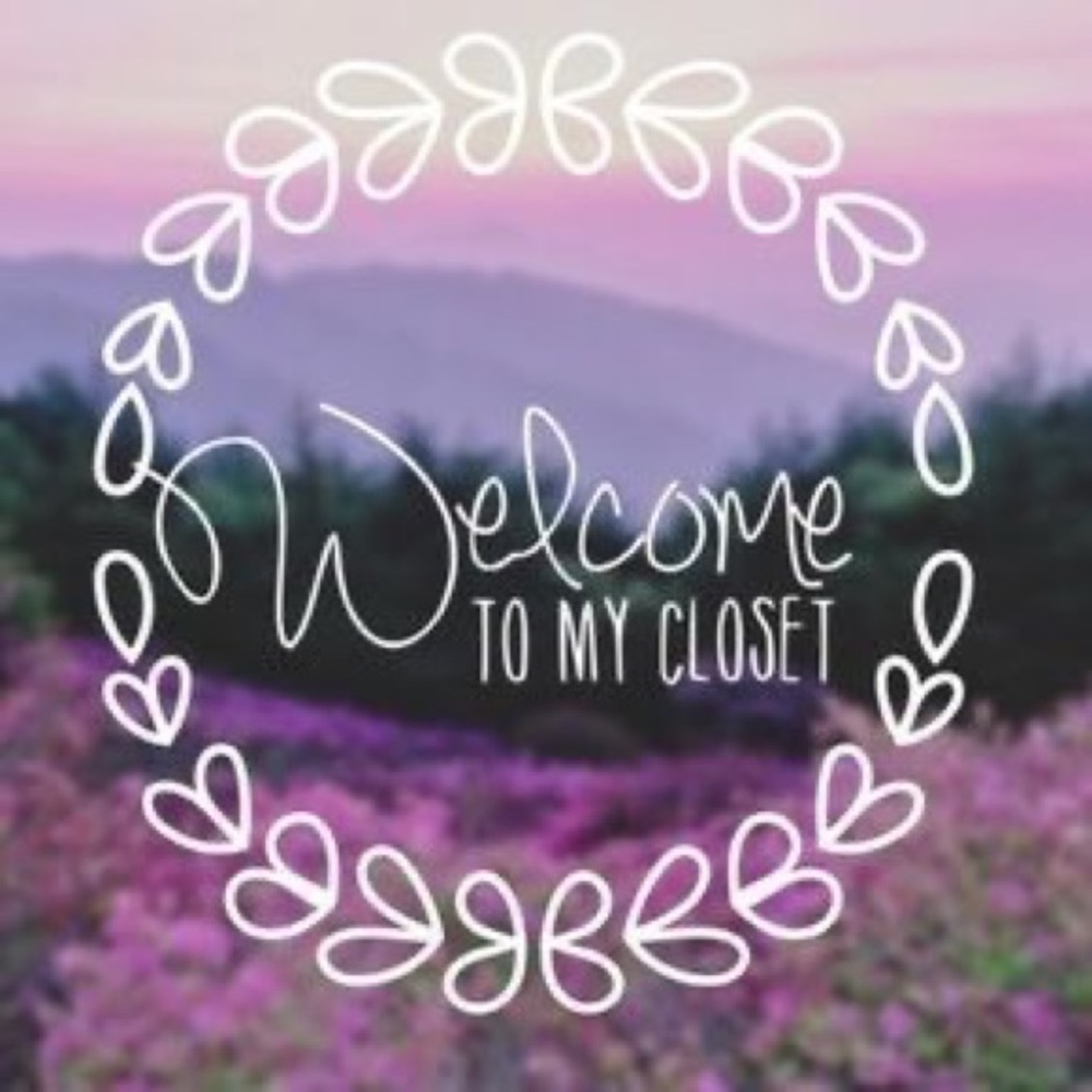 Welcome to my closet!
